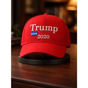 EUC - Trump 2020 Red Baseball Cap Republican Political 2024